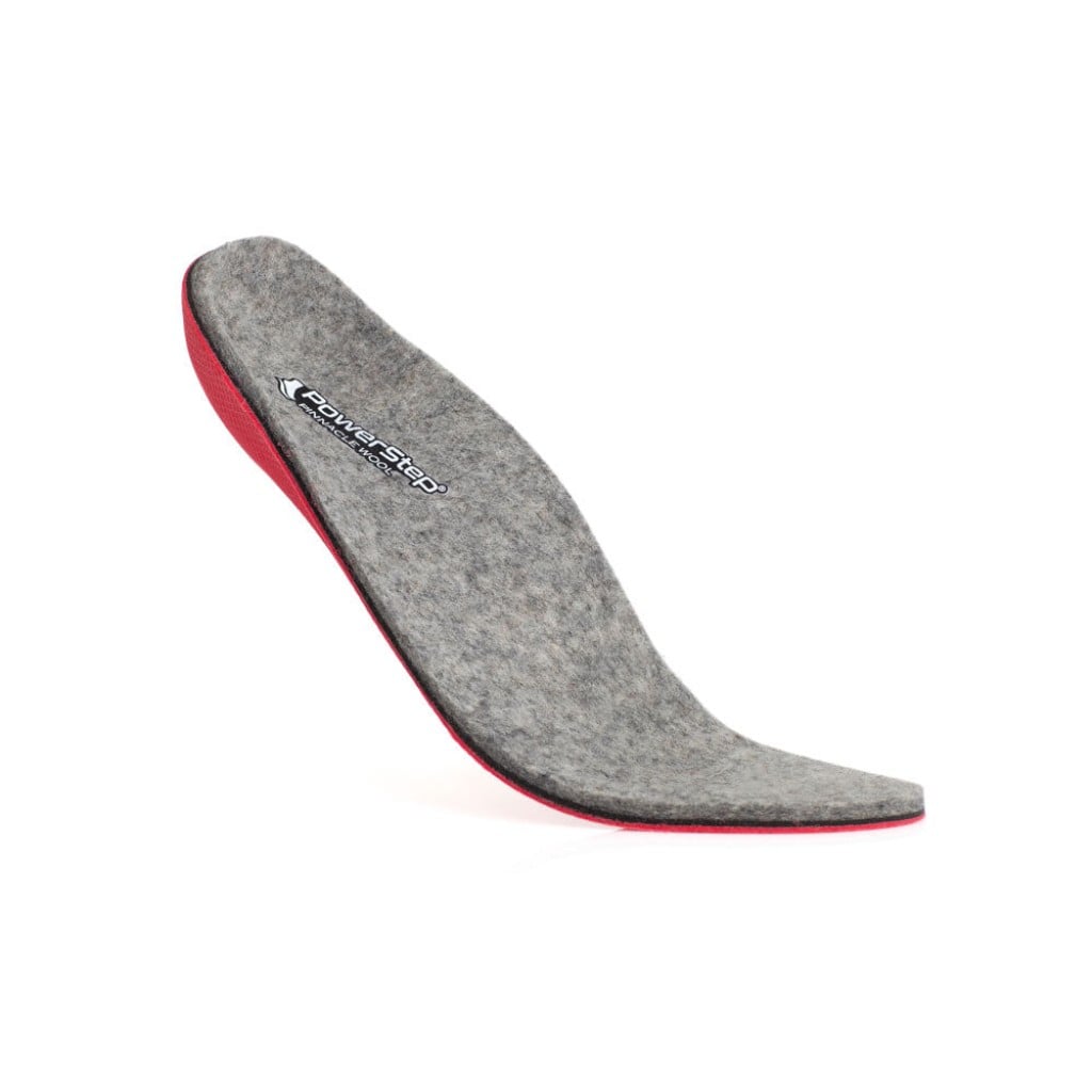 Powerstep Pinnacle Wool Insoles - Sole View - 7