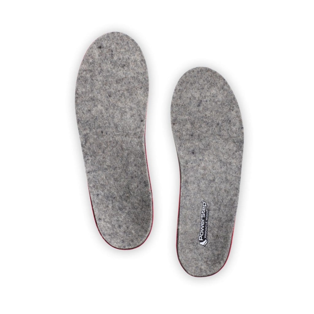Powerstep Pinnacle Wool Insoles - Sole View - 8