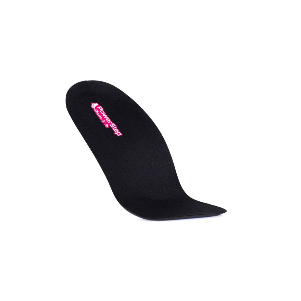 Powerstep SlenderFit 3/4 Women's Support Insoles - Black - Product View - 7