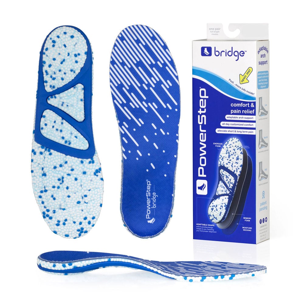 PowerStep Bridge Insoles - 2 Pairs - View 1