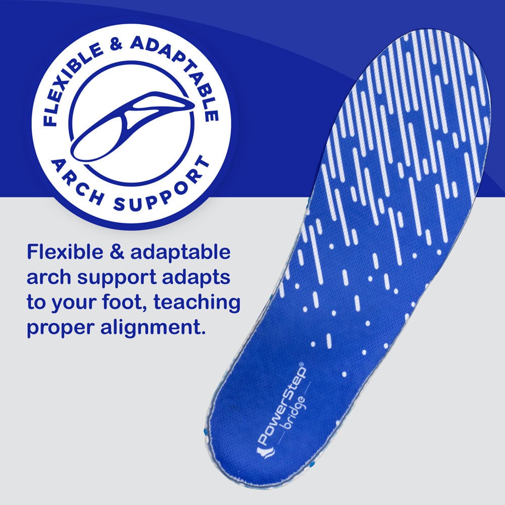 PowerStep Bridge Insoles - 2 Pairs - View 4