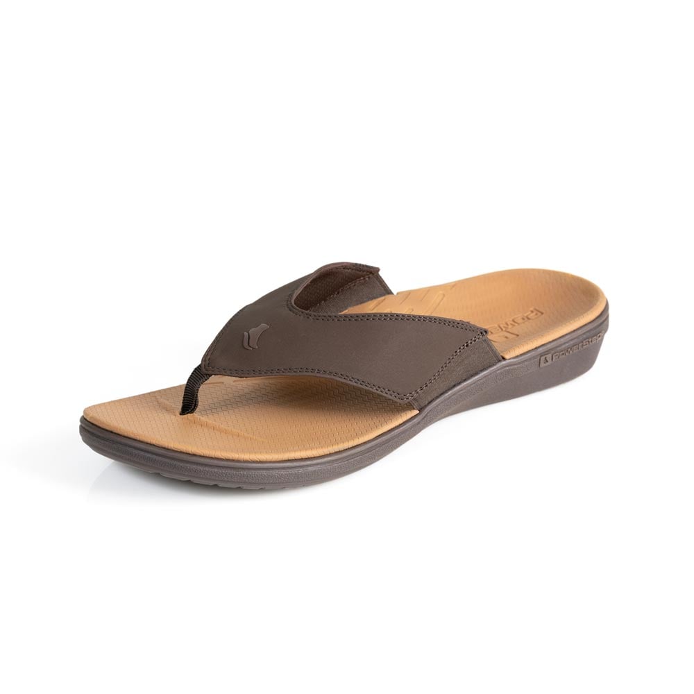 PowerStep ArchWear Men's Orthotic Sandals - View 1