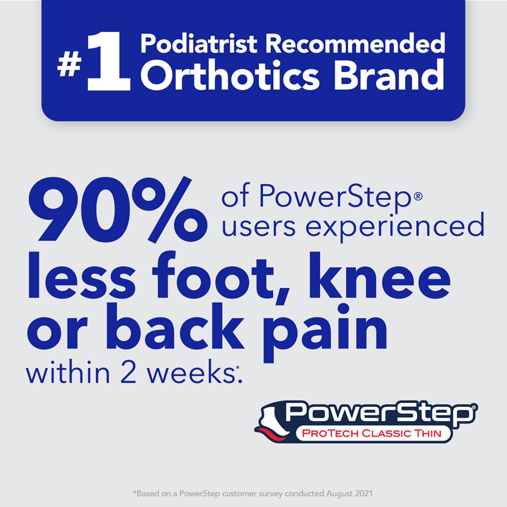 PowerStep ProTech Classic Thin Insoles - View 2