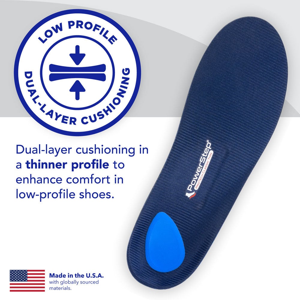 PowerStep ProTech Classic Thin Insoles - View 4