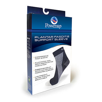 Powerstep Foot / Arch Compression Sleeve Sock for Plantar Fasciitis - 5