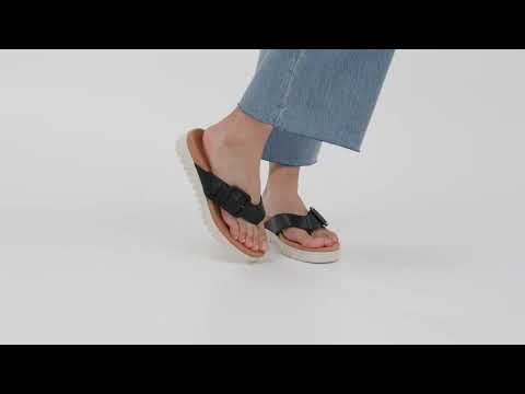 Vionic Uptown Marin Women's Orthotic Platform Thong Sandal