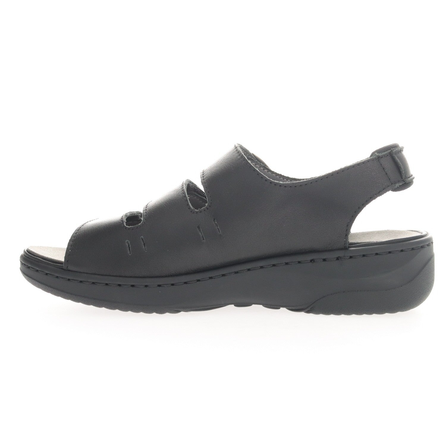 Propet Breezy Walker Women's Sandal - Black - inside view