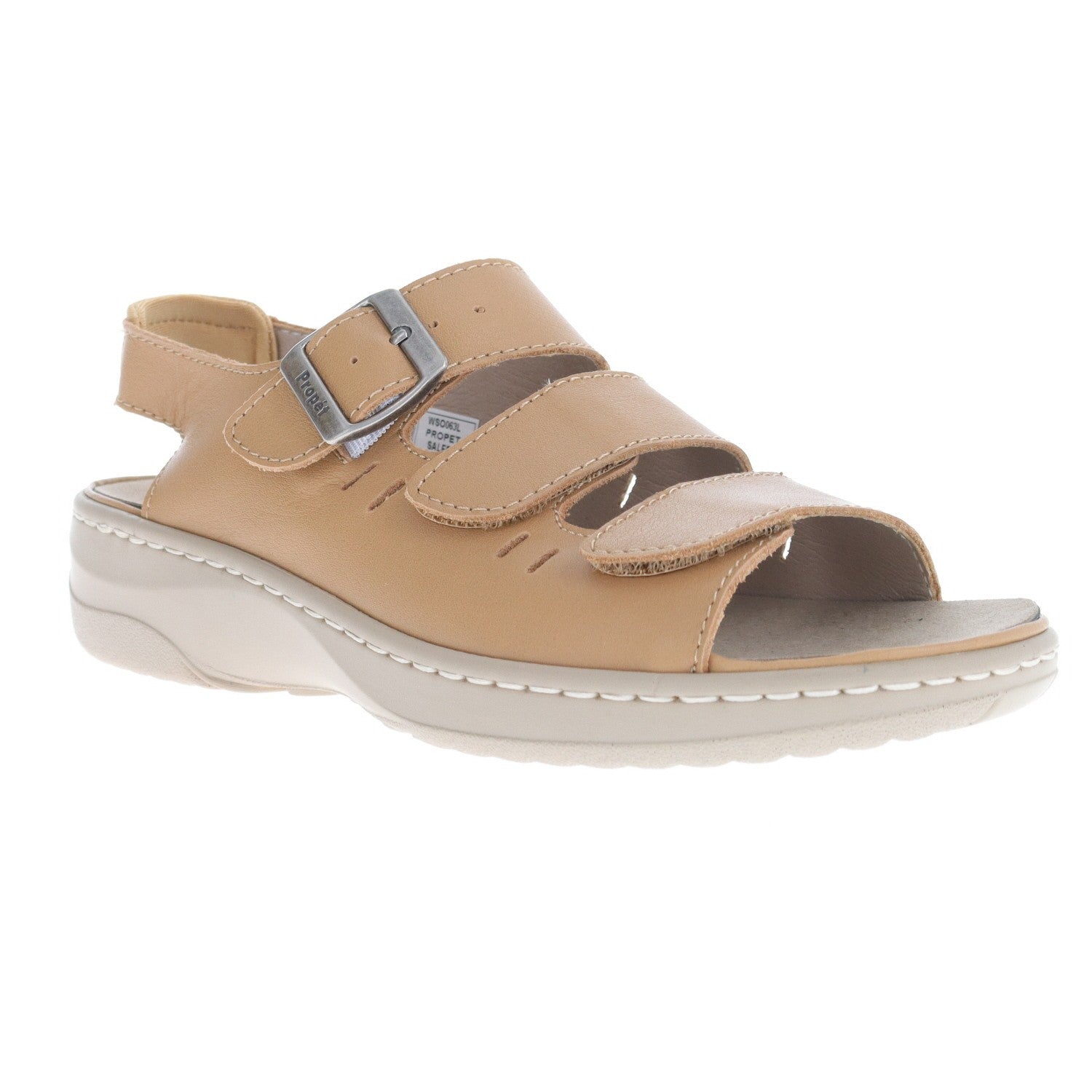 Propet Breezy Walker Women's Sandal - Tan - angle main