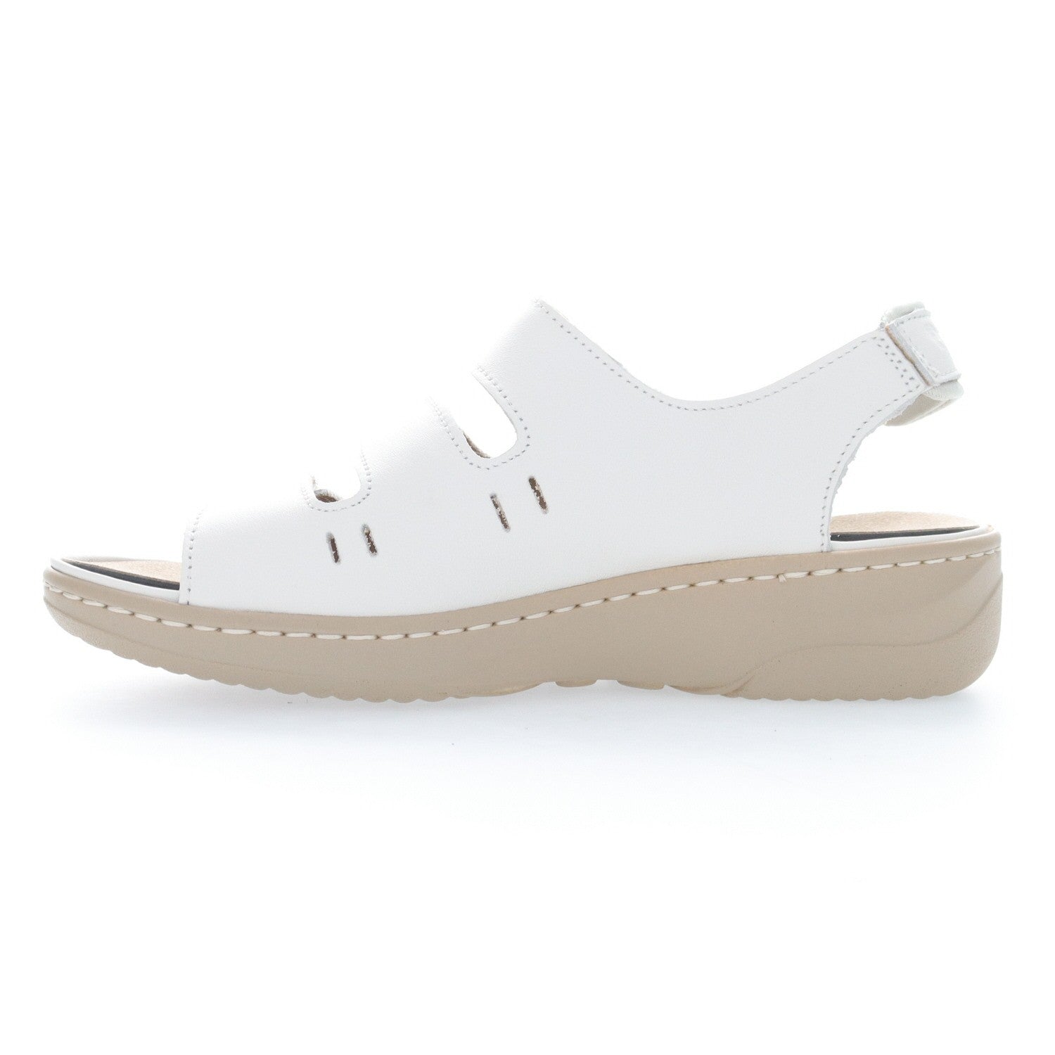 Propet Breezy Walker Women's Sandal - White Onyx - inside view