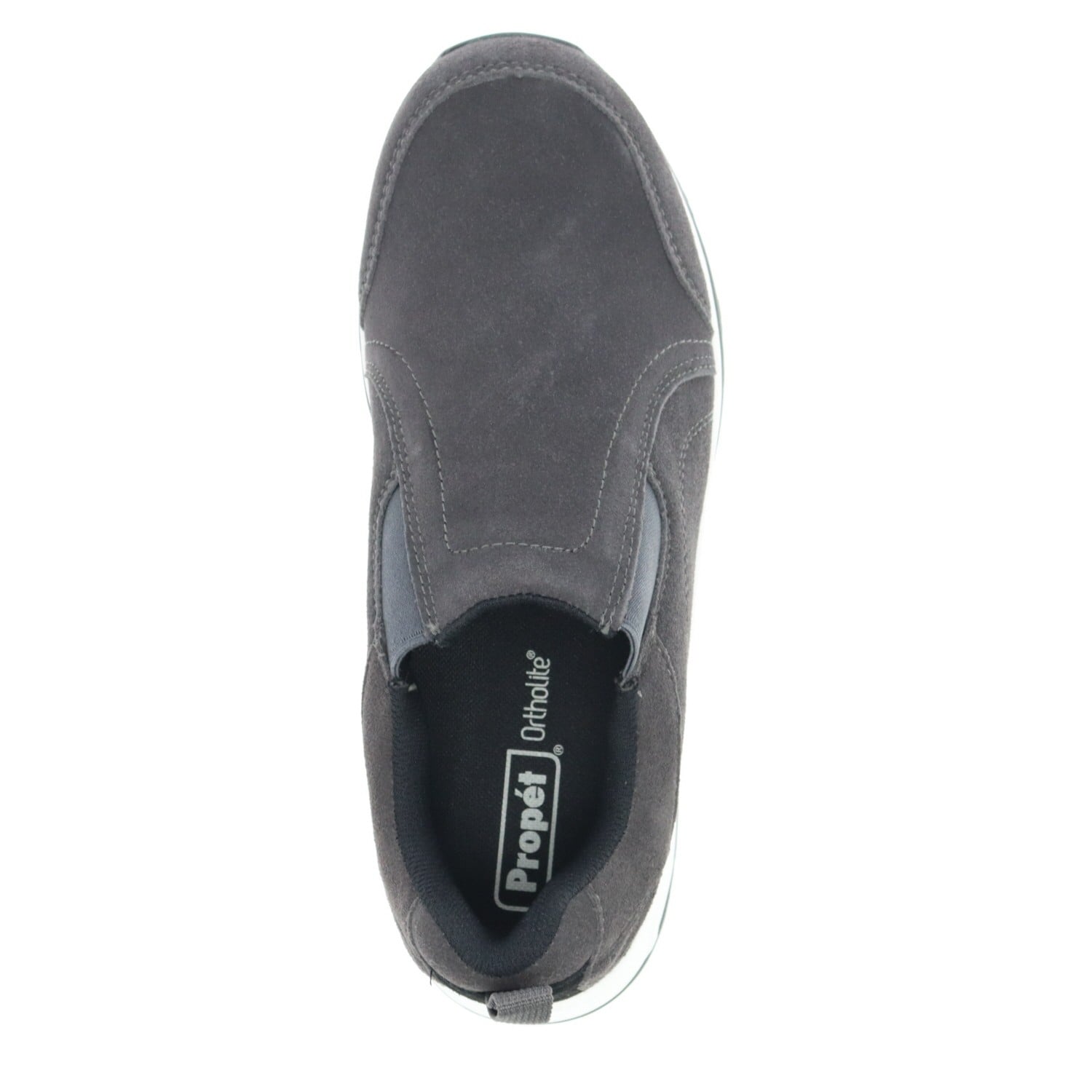 Propet Cash Men's Outdoor Shoe - Dark Grey - top view