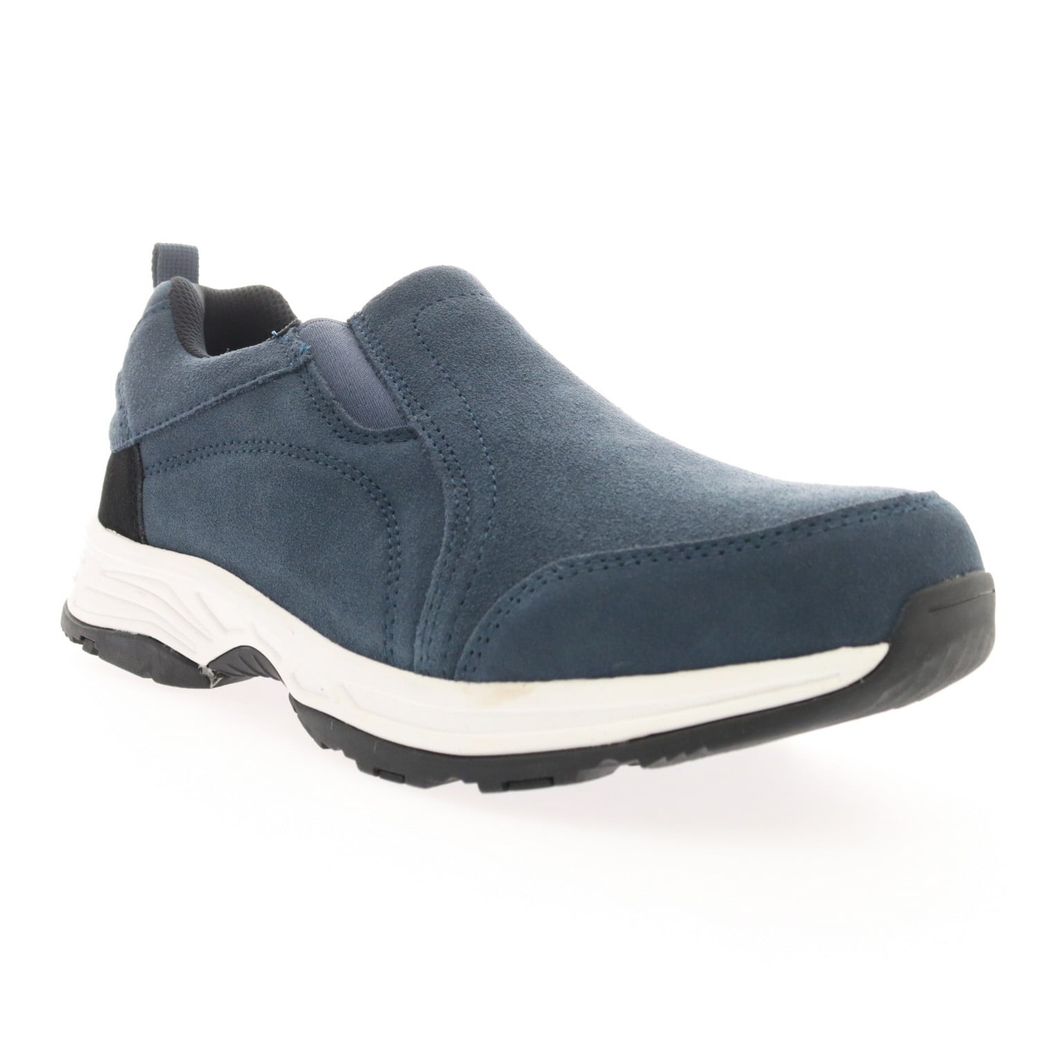 Propet Cash Men's Slip-on Water-Resistant Outdoor Casual Comfort Shoe in Navy