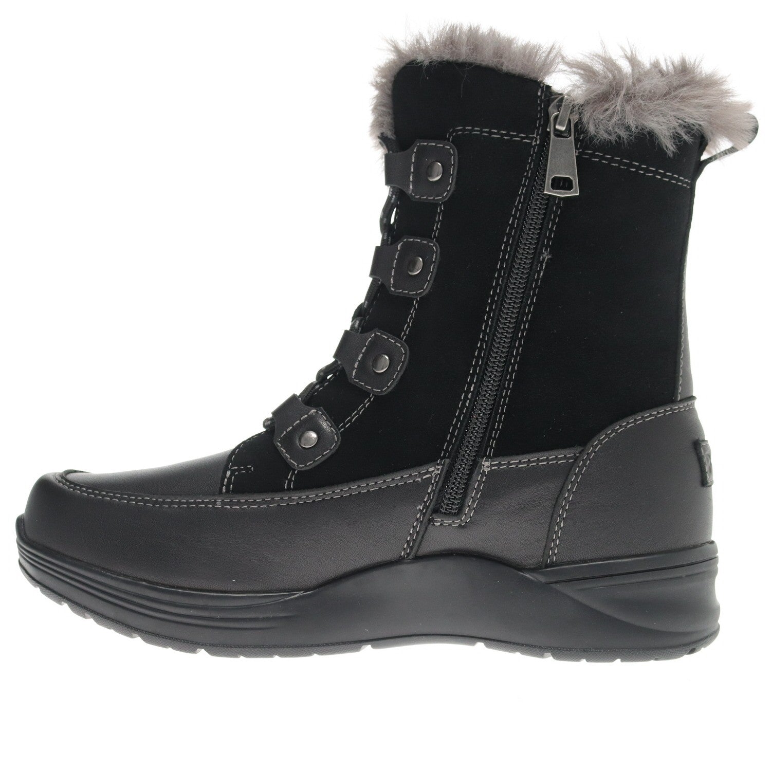 Propet Dulcie Women's Comfort Shoe - Black - inside view