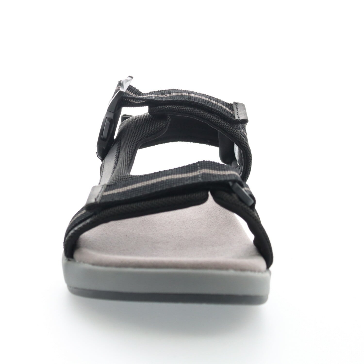 Propet Eli Men's Sneaker - Black/grey - front view