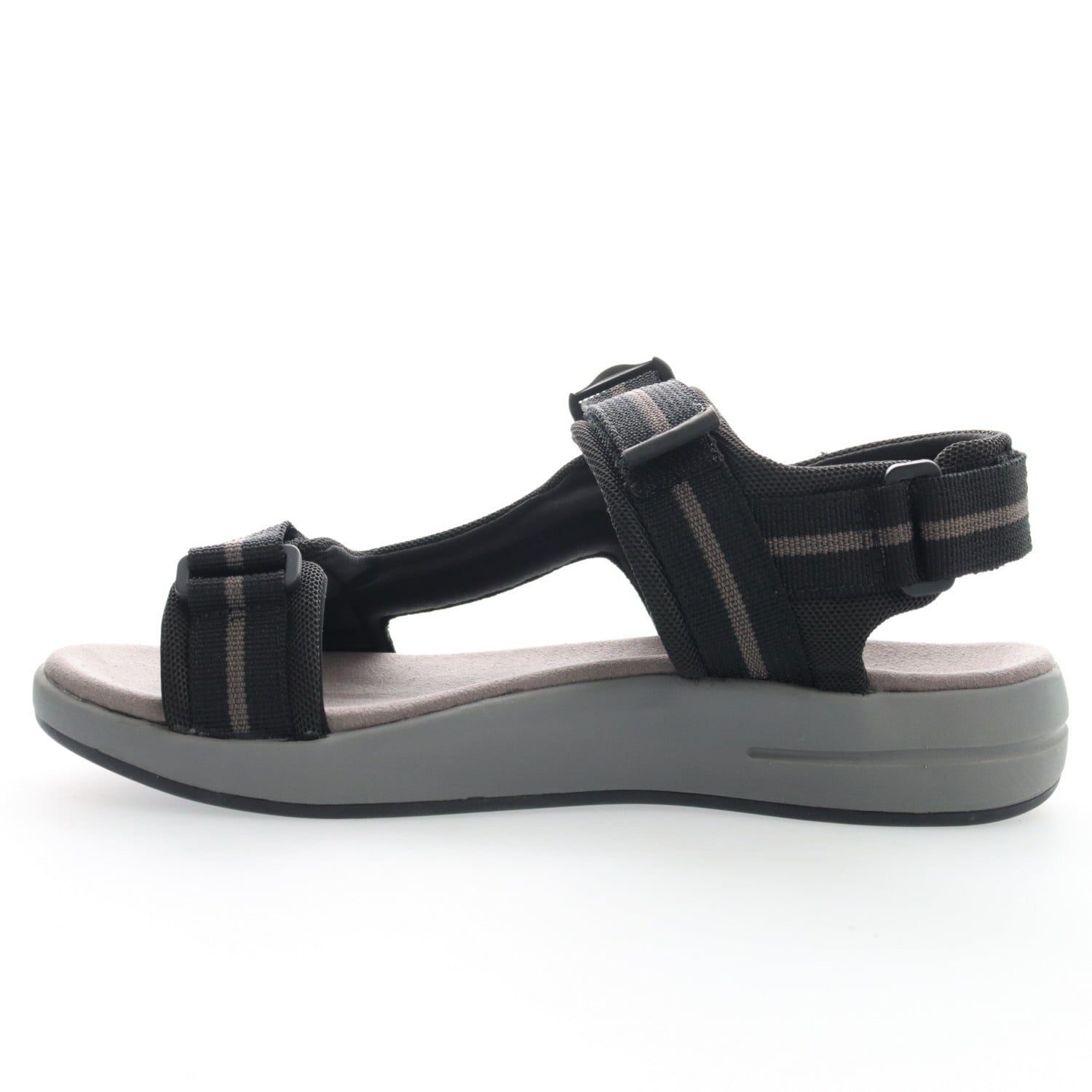 Propet Eli Men's Sneaker - Black/grey - inside view