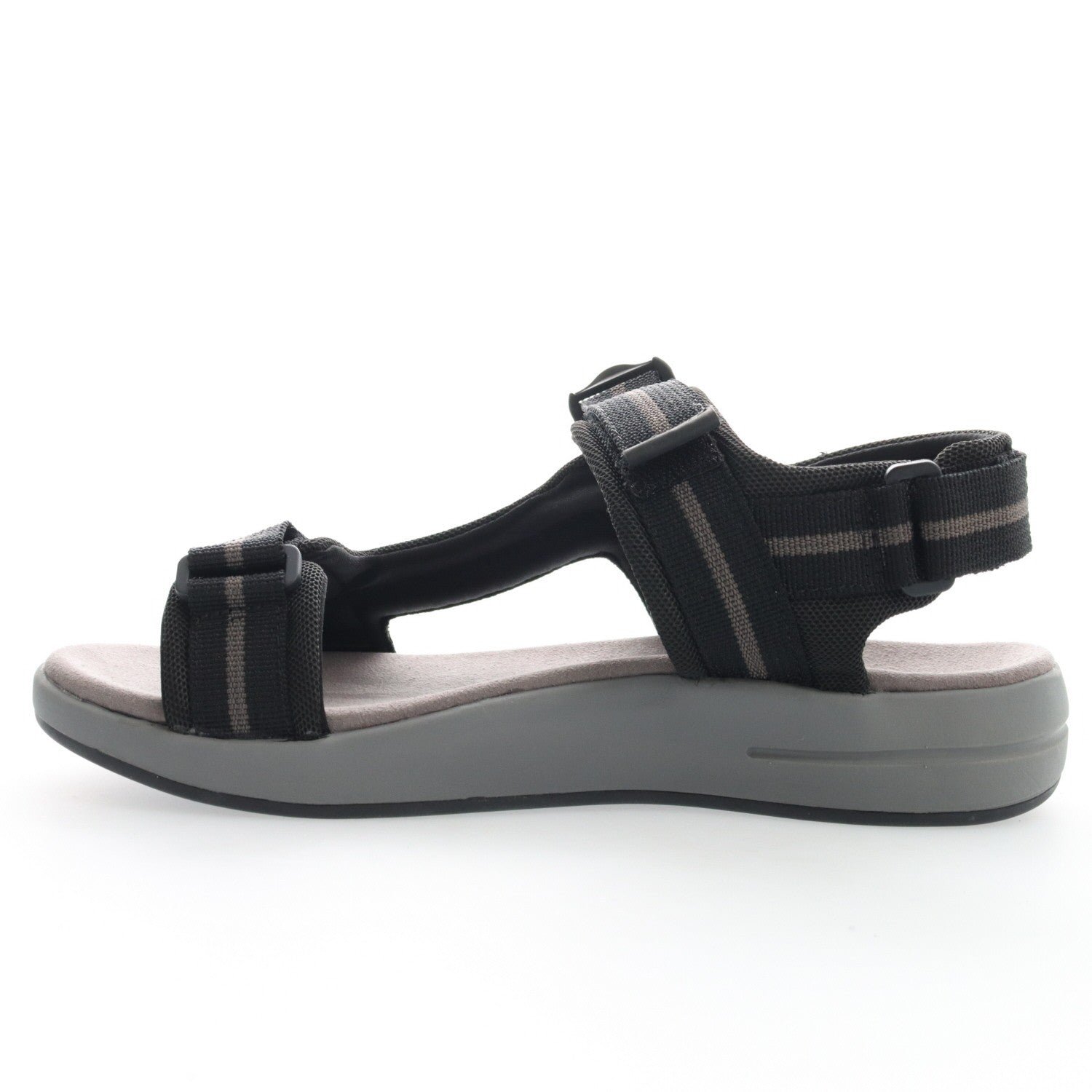 Propet Eli Men's Sneaker - Black/grey - inside view