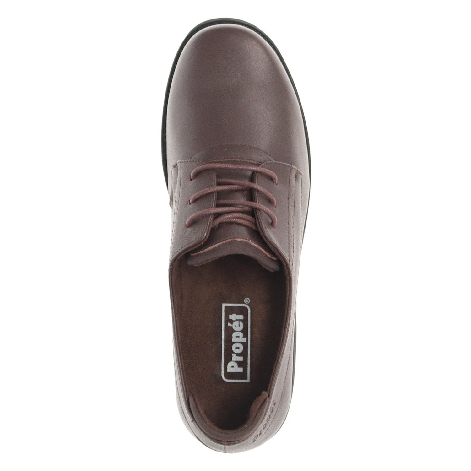 Propet Hazel Women's Diabetic Comfort Shoe - Chocolate - top view