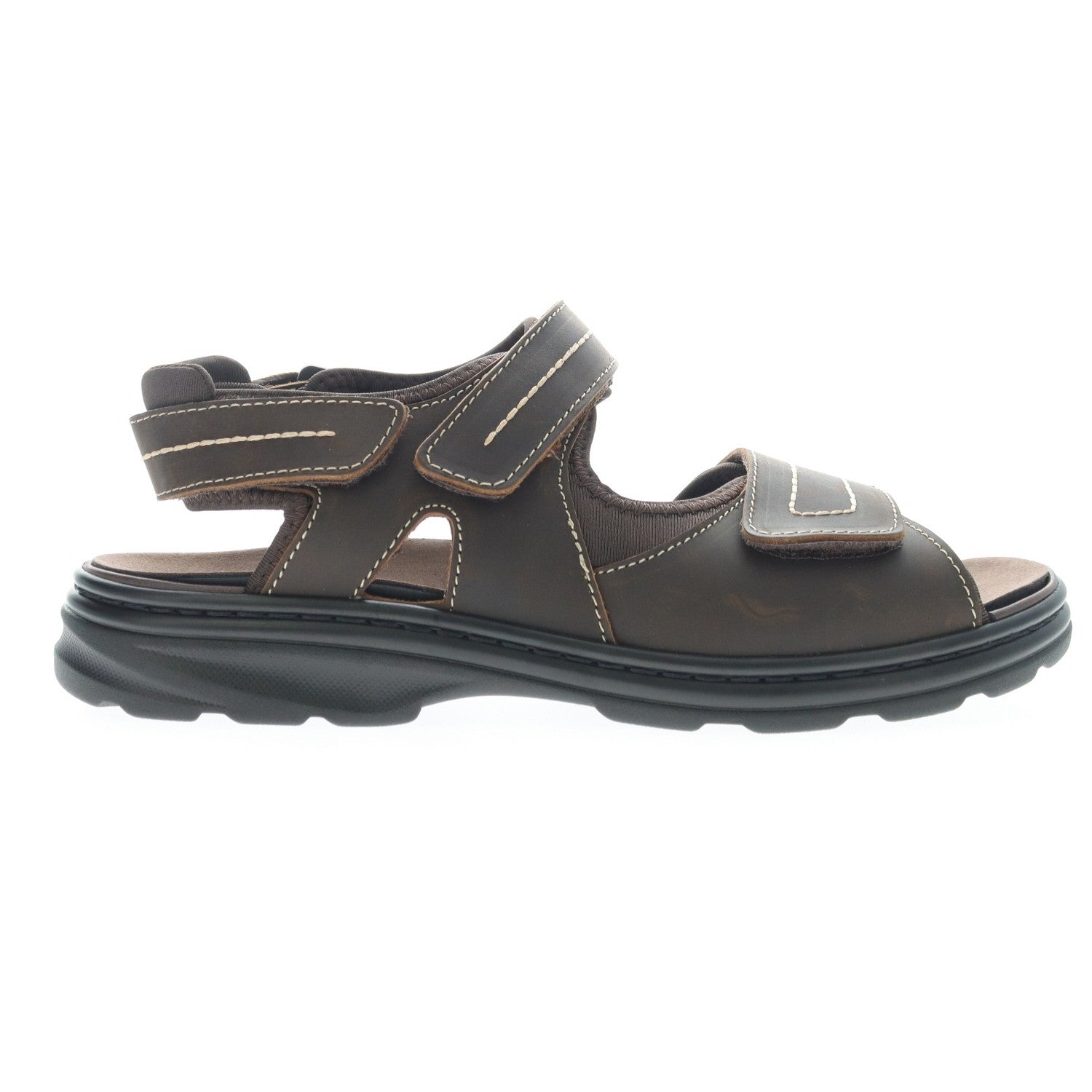 Propet Hudson Men's Walking Sandal - Brown - outside view
