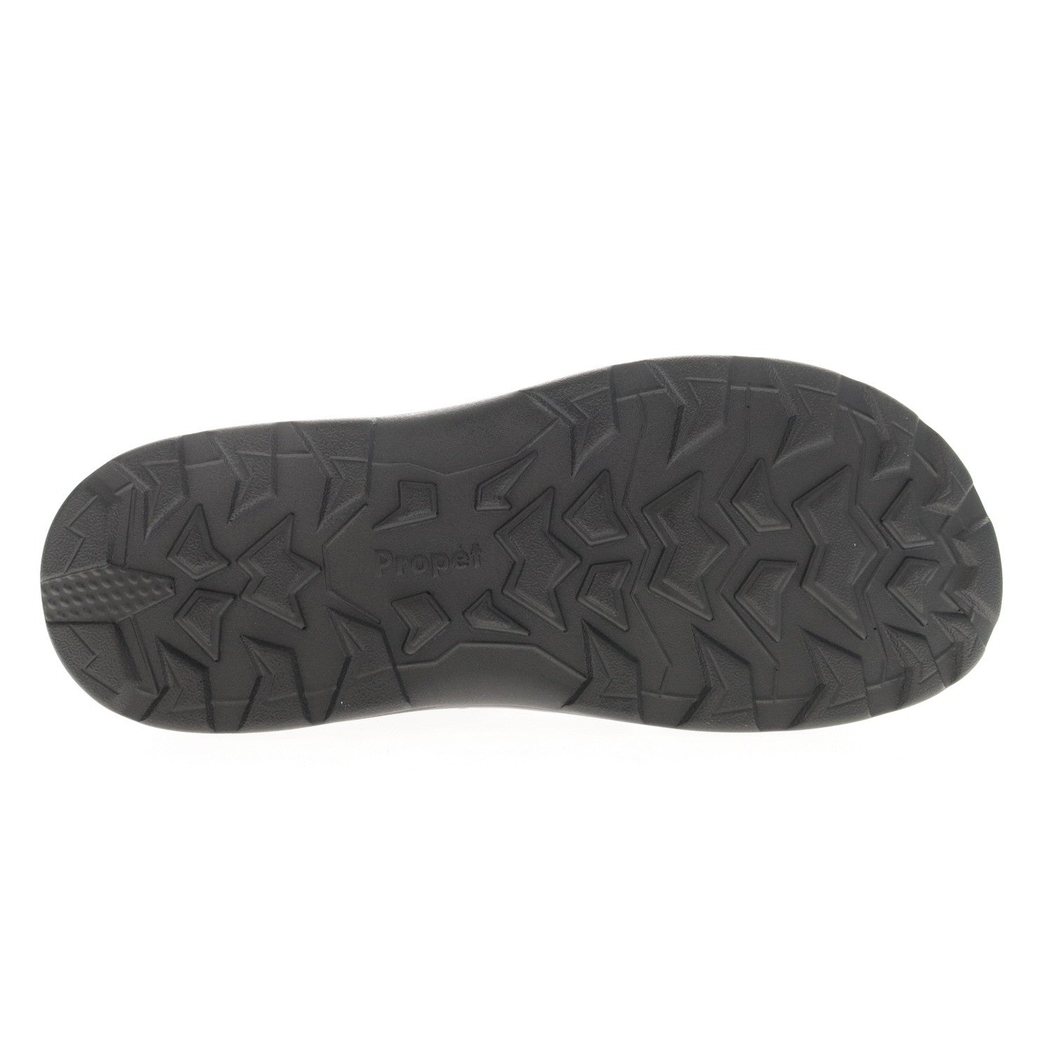 Propet Hunter Men's Fisherman Sandal - Black - bottom view