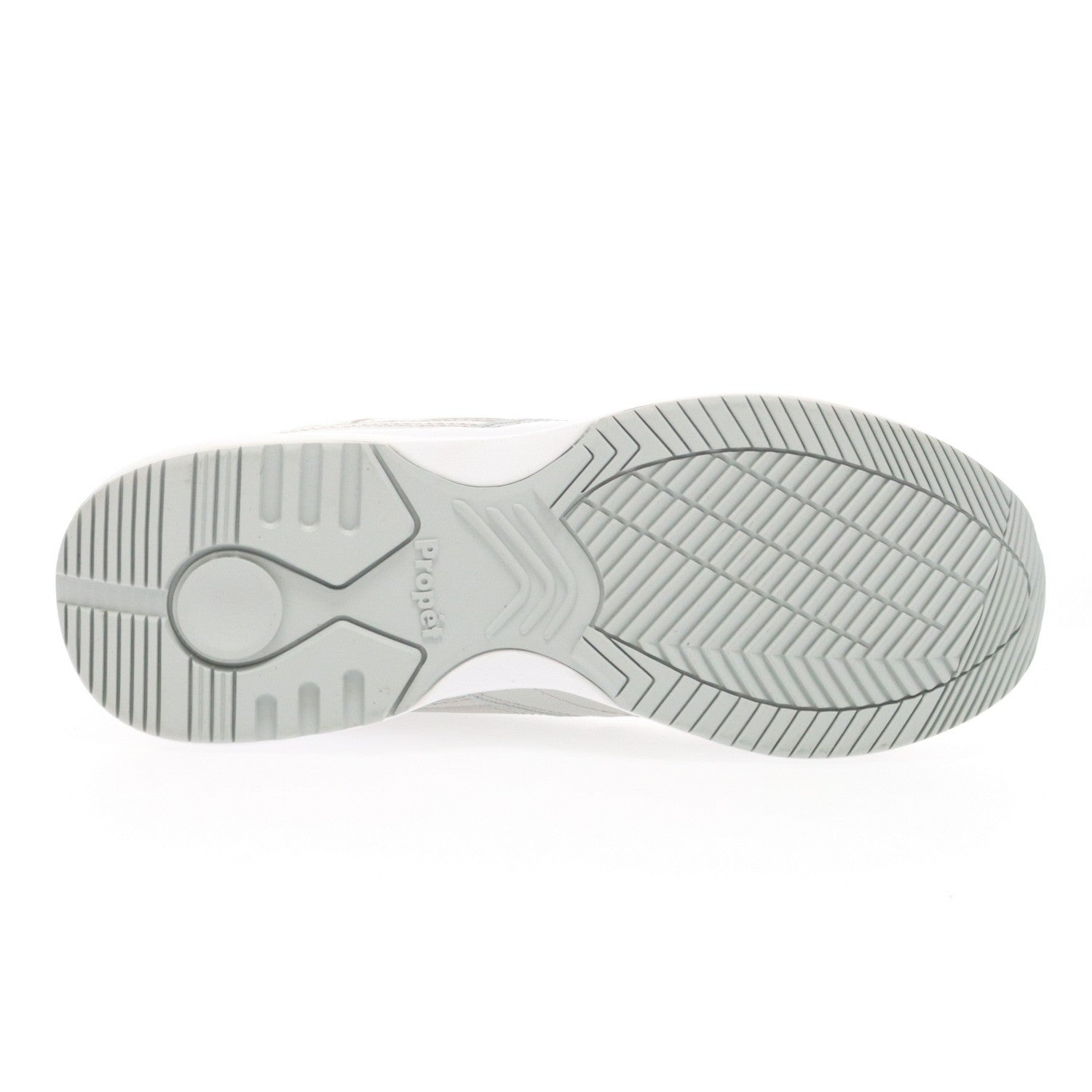 Propet Lifewalker Sport Women's Walking Shoe - Light Grey - bottom view