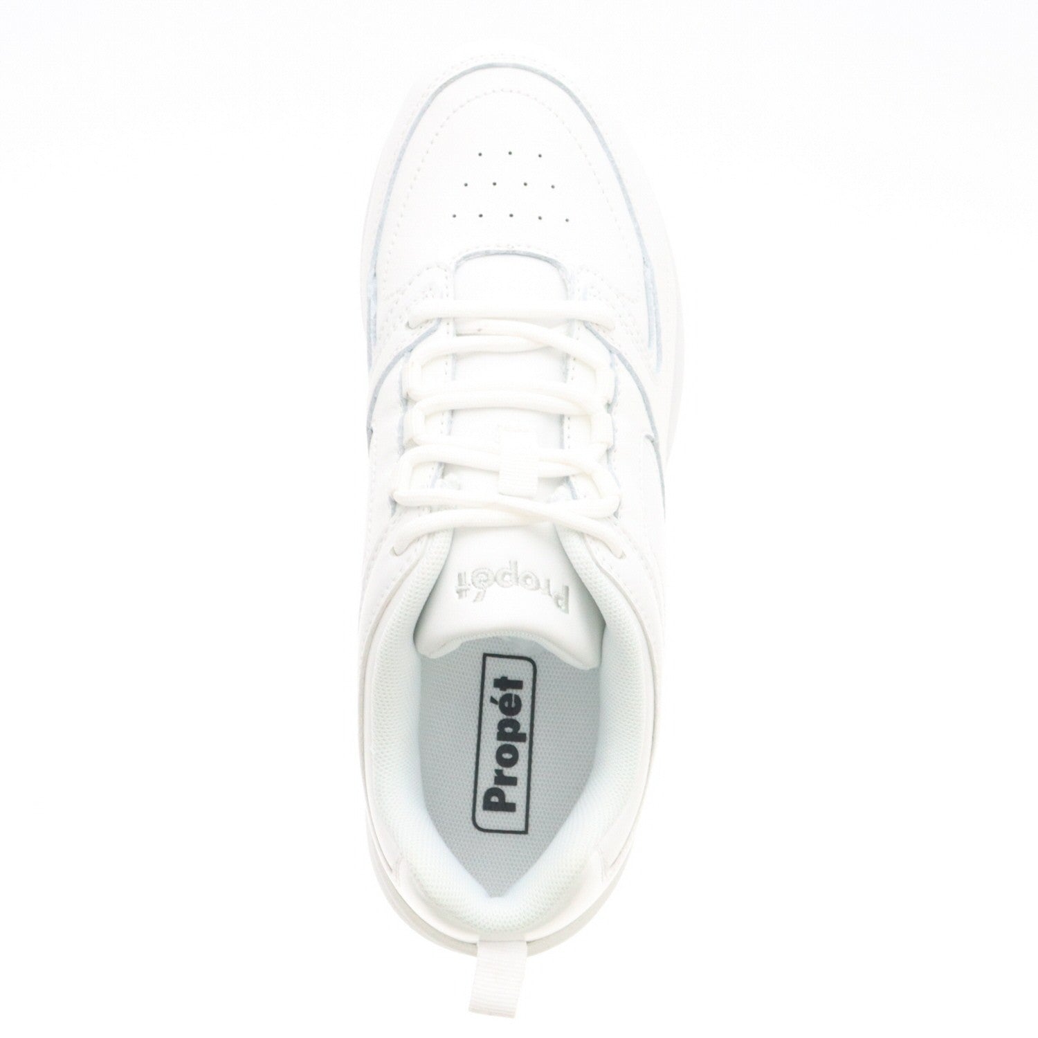 Propet Lifewalker Sport Women's Walking Shoe - White - top view