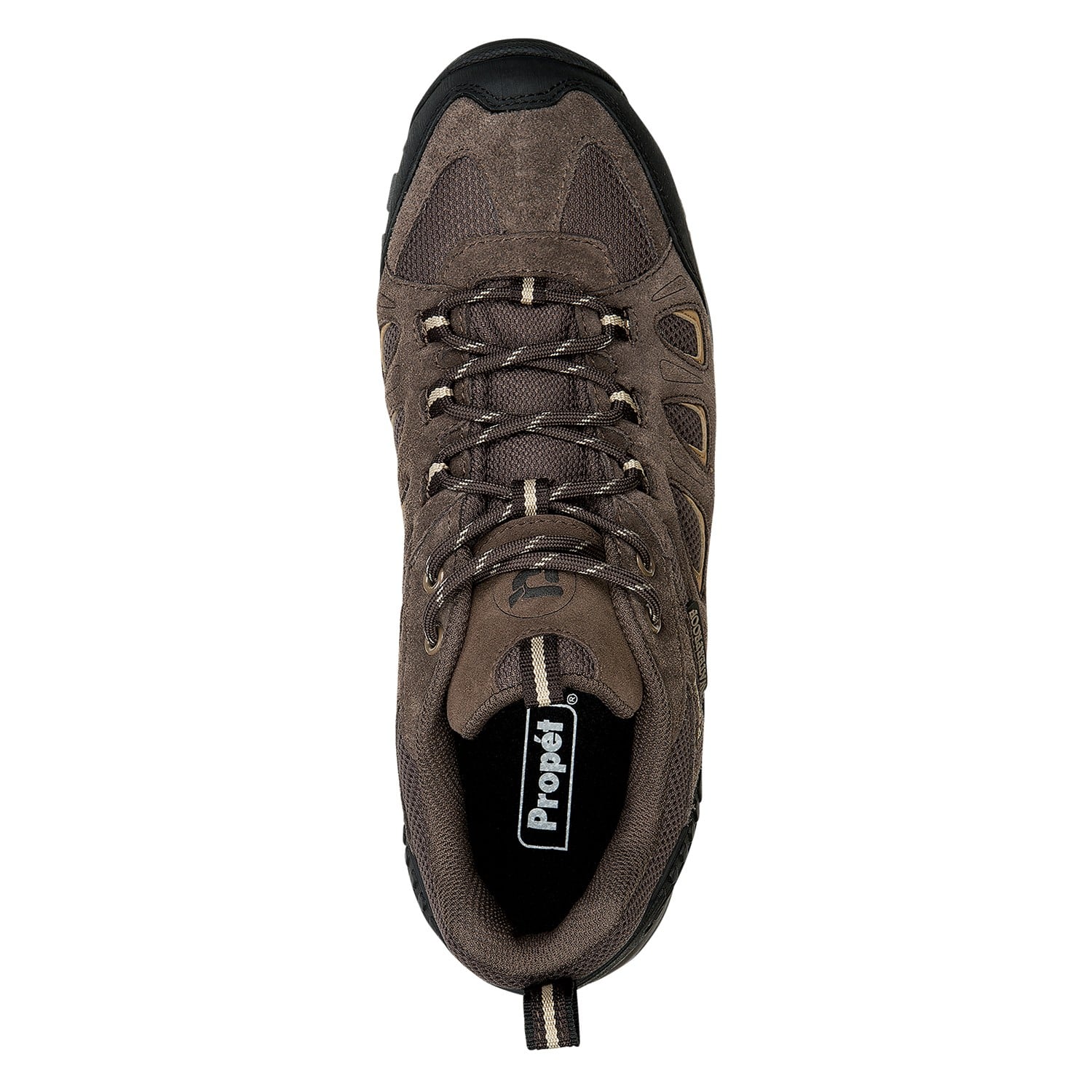 Propet Ridgewalker Low Men's Hiking Shoes - Black/Red - Top