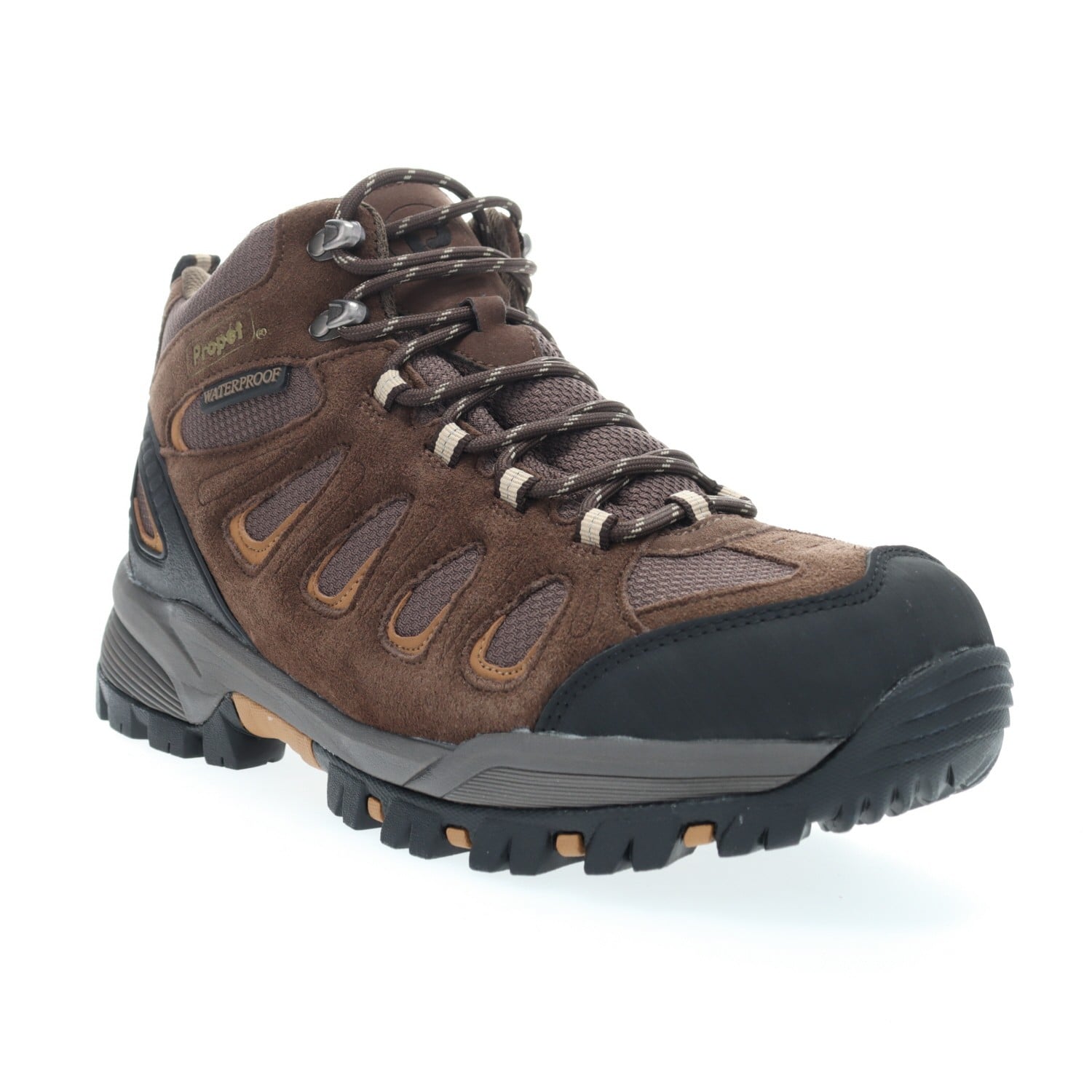 Propet Ridgewalker Men's Hiking Boots - Black/Red - Angle