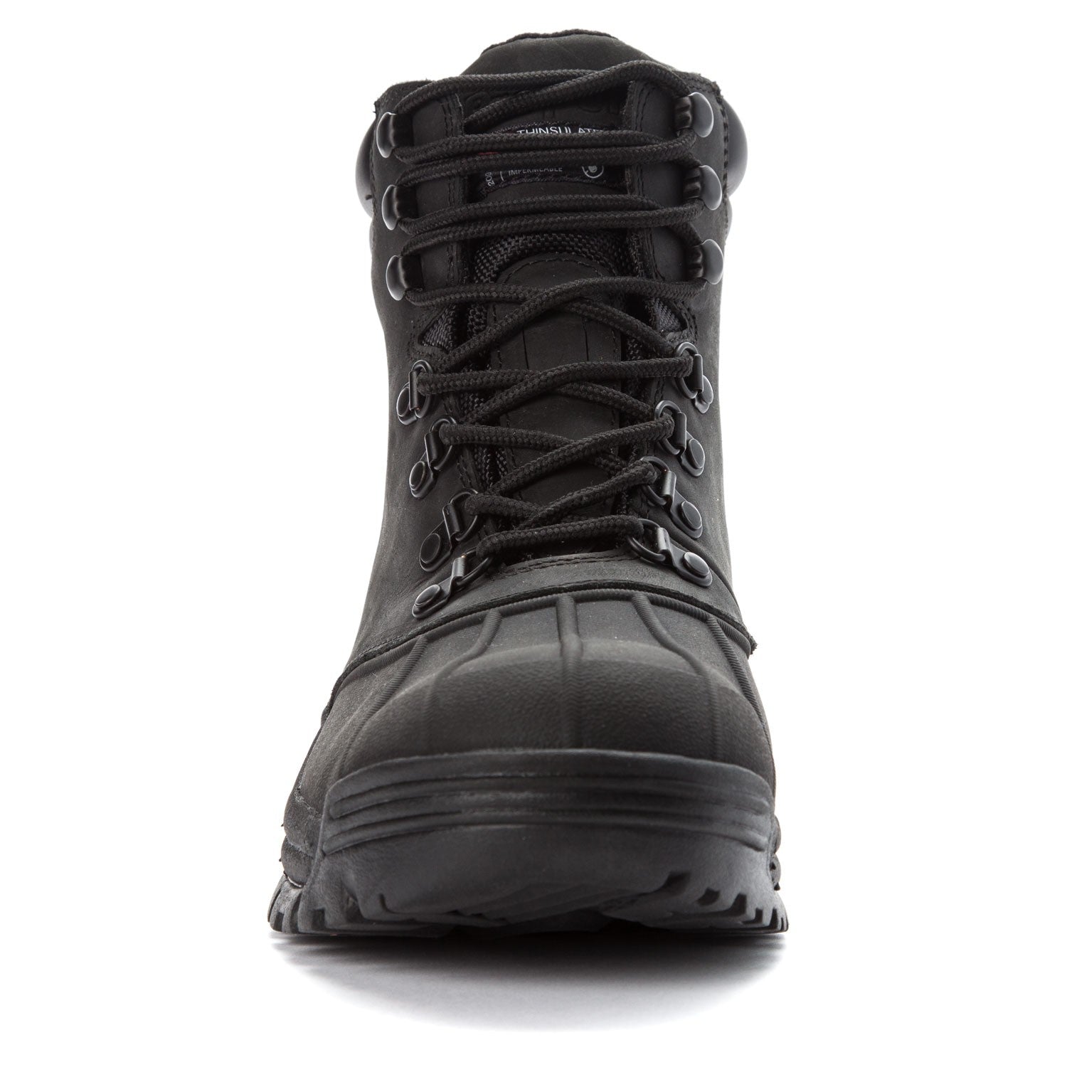 Propet Blizzard Mid Lace Men's Lace Up Boots - Black - Front