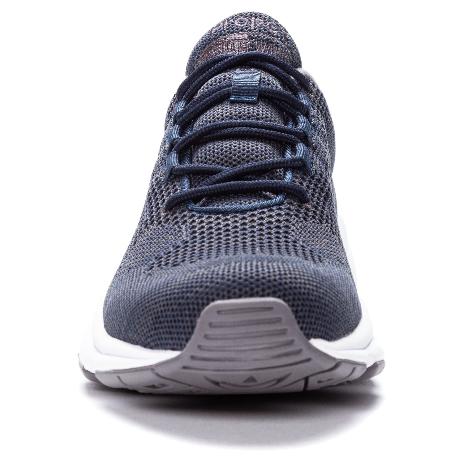 Propet Men's Stability Fly Athletic Shoes - Navy/Grey - Front