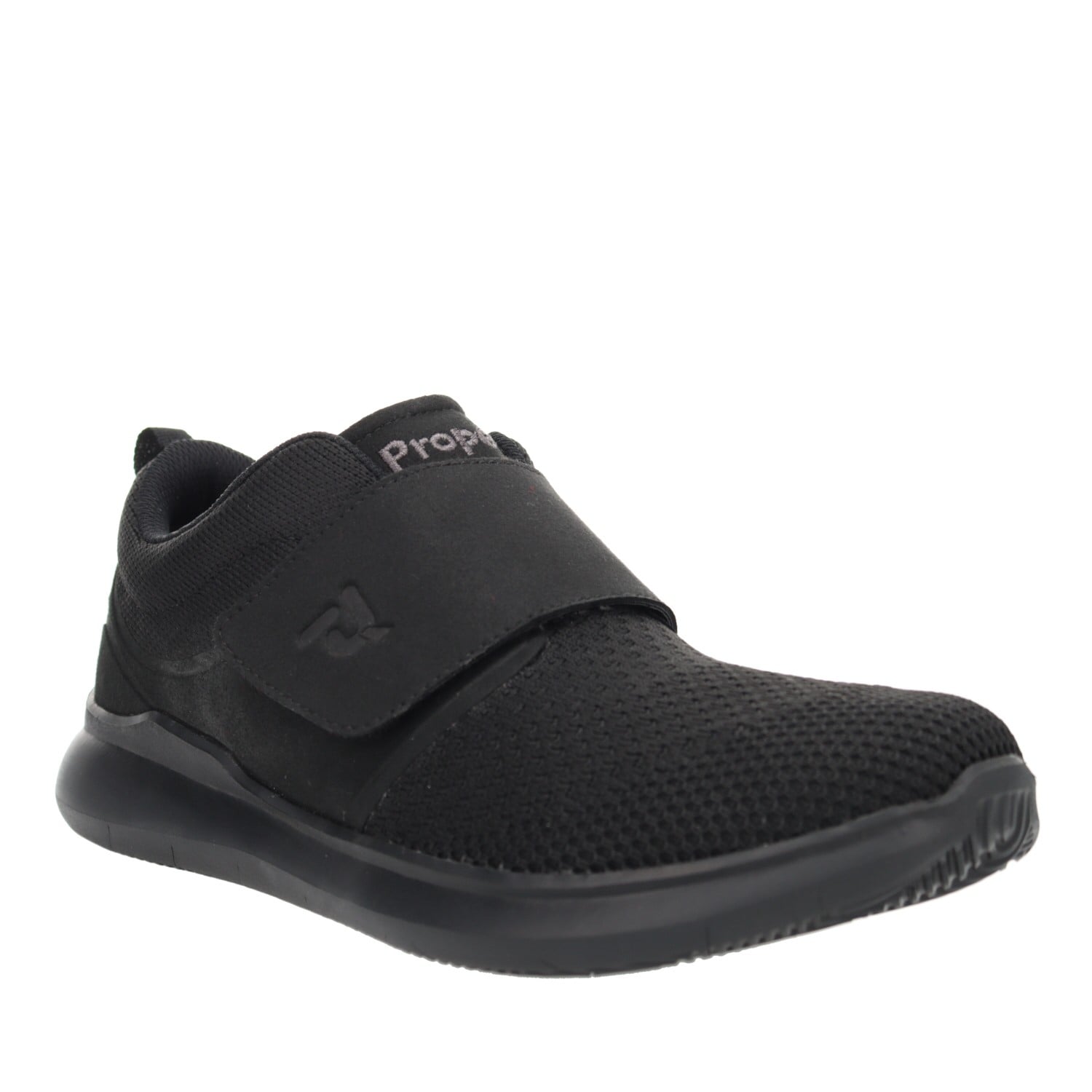 Propet Viator Strap Men's Active Orthopedic Shoe - A5500 in All Black