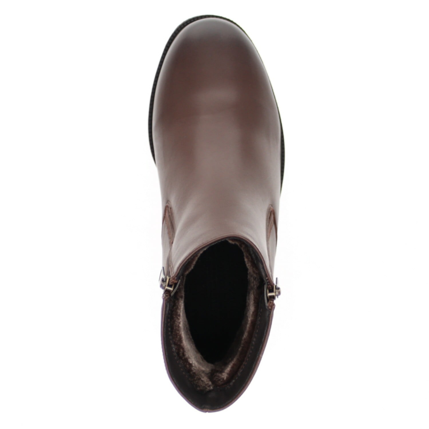 Propet Men's Troy Dress Ankle Boots - Brown - Top