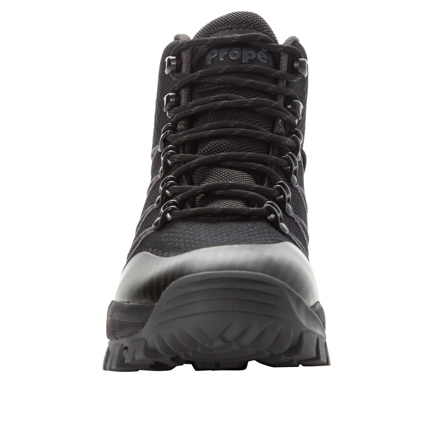 Propet Traverse Men's Lace Up Boots - Black/Dk Grey - Front