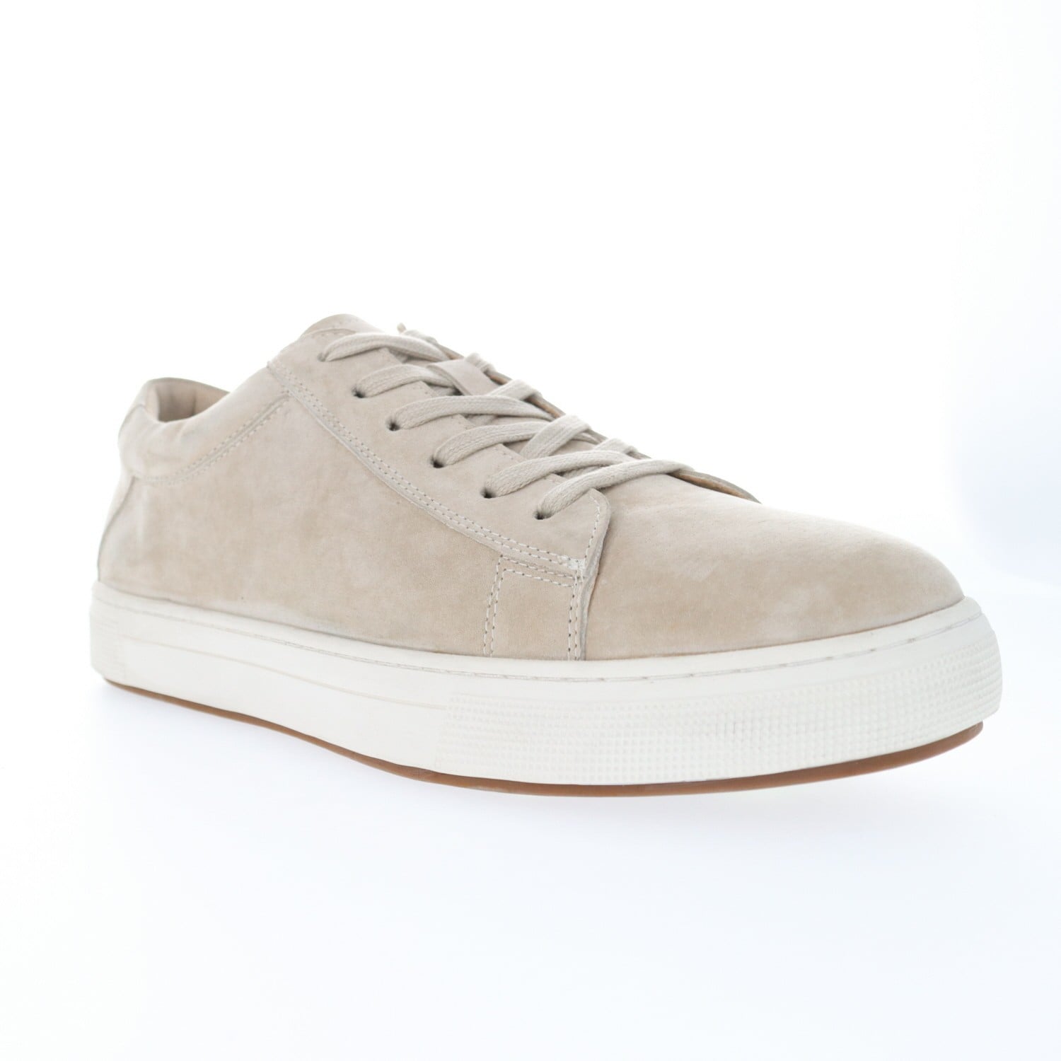 Propet Kenji Men's Suede Sneakers in Sand