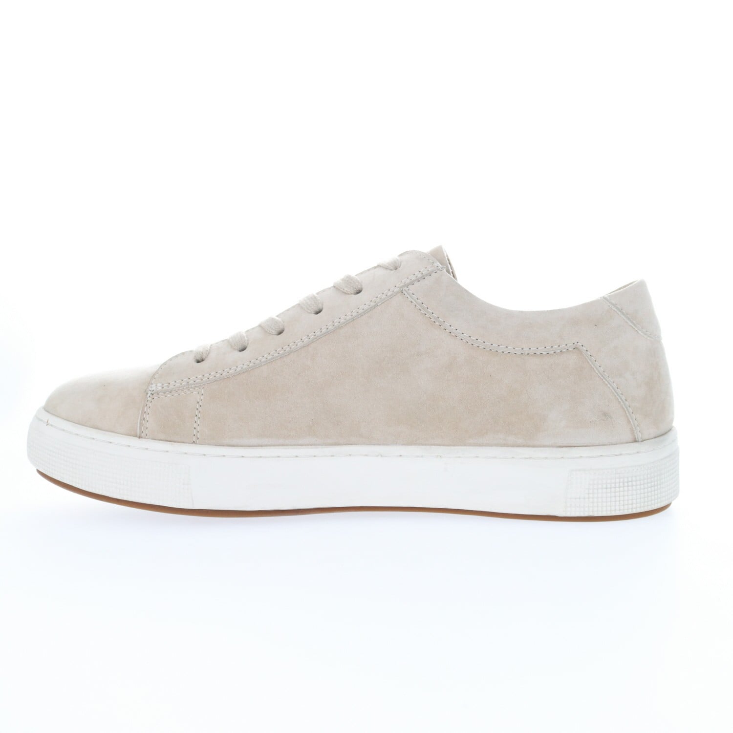 Propet Kenji Men's Suede Sneakers - Sand - Instep Side
