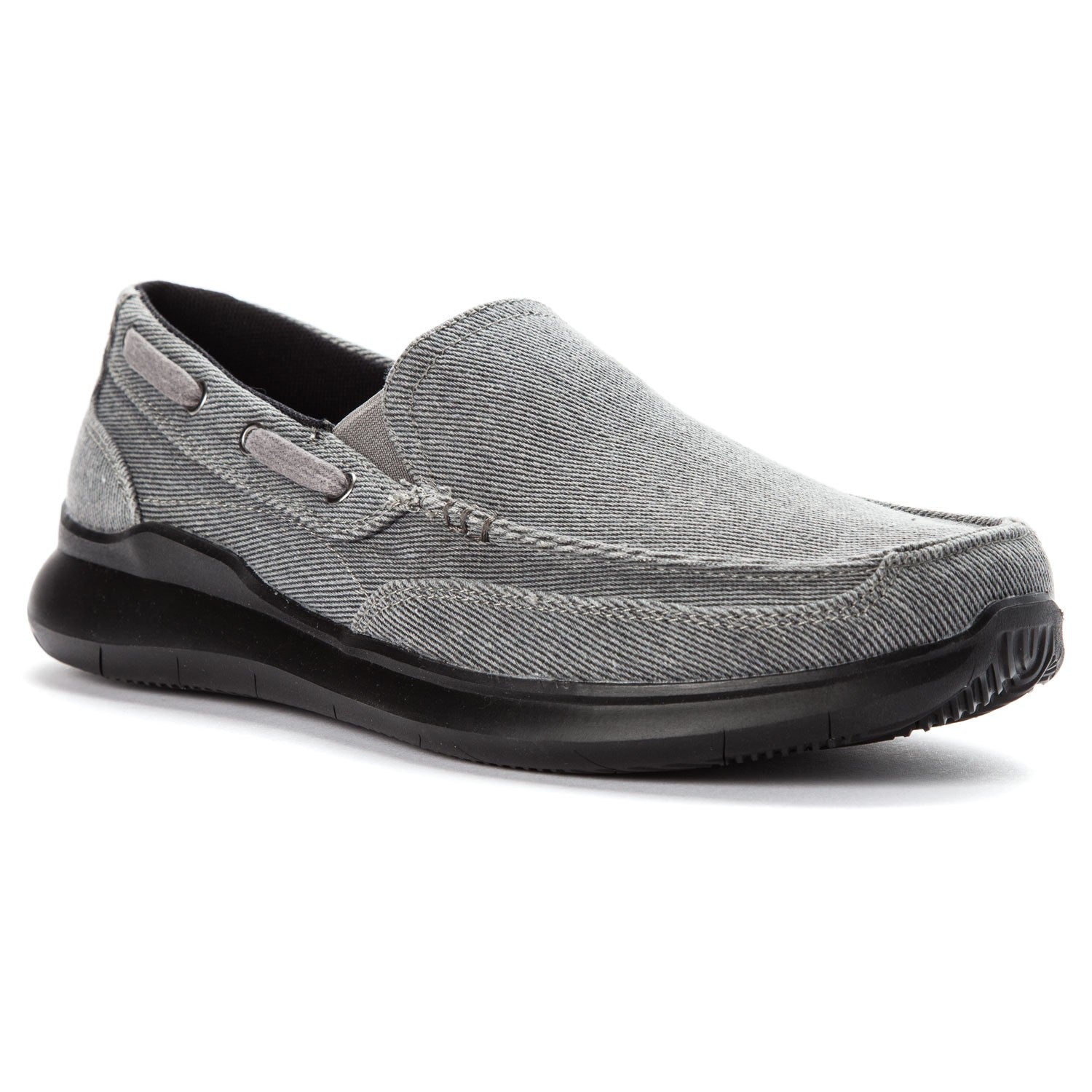 Propet Viasol Men's Slip-on Slip-ons in Grey