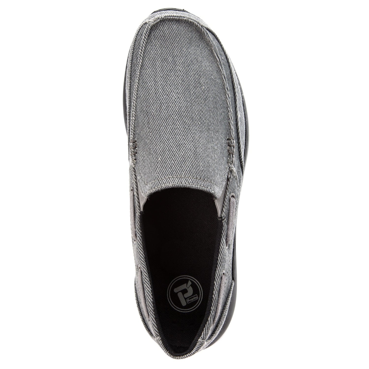 Propet Viasol Men's Slip-on Slip-ons - Grey - Top