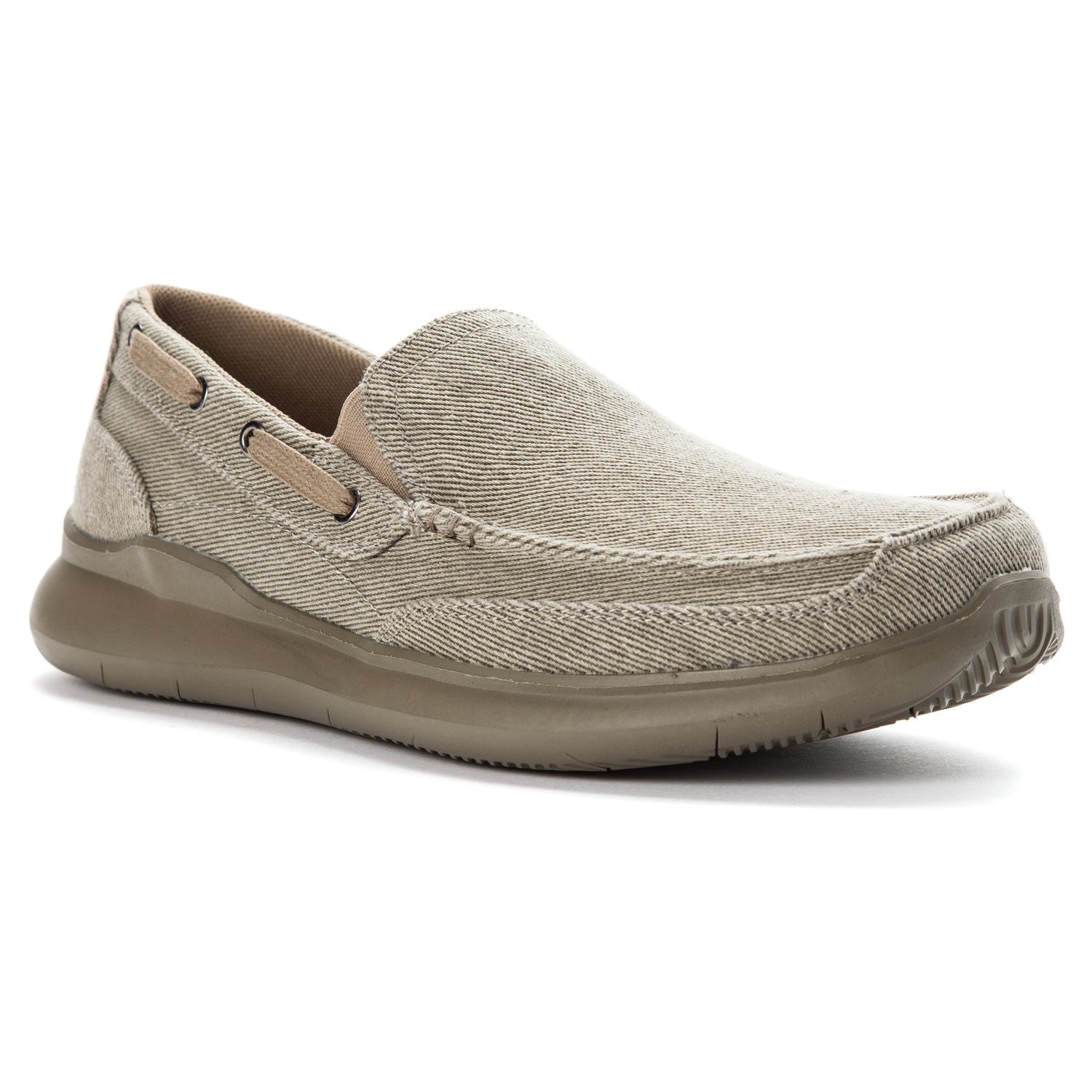 Propet Viasol Men's Slip-on Slip-ons - Tan - Angle