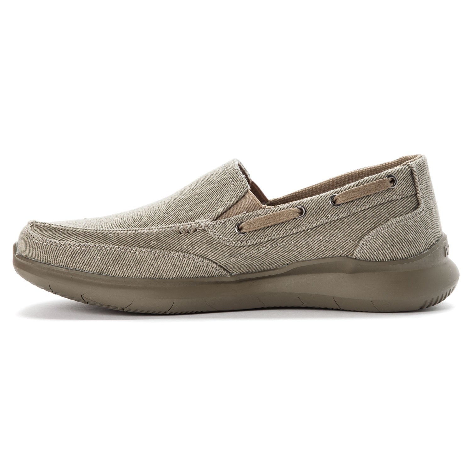 Propet Viasol Men's Slip-on Slip-ons - Tan - Instep Side