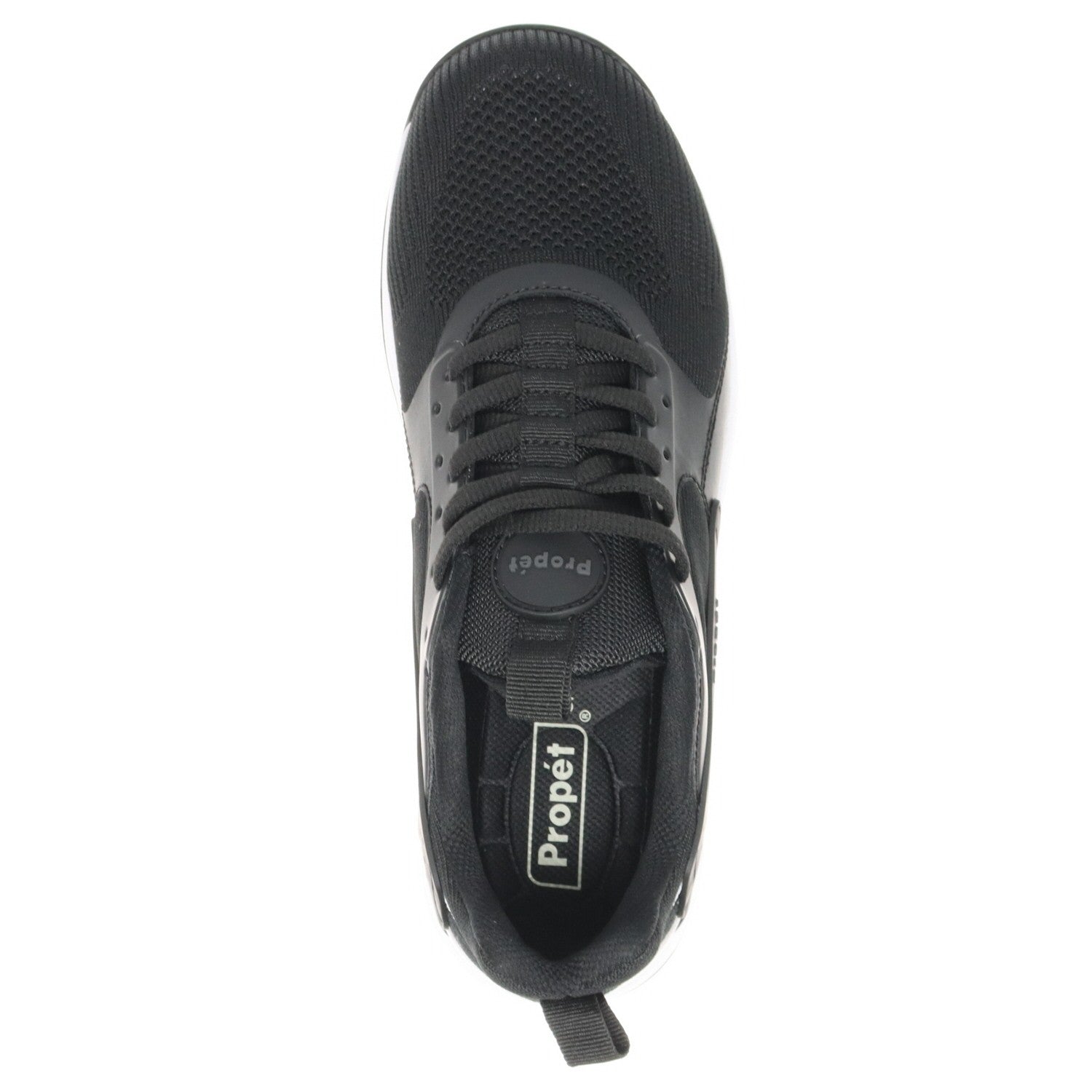 Propet Visp Men's Hiking Shoe in Black/White