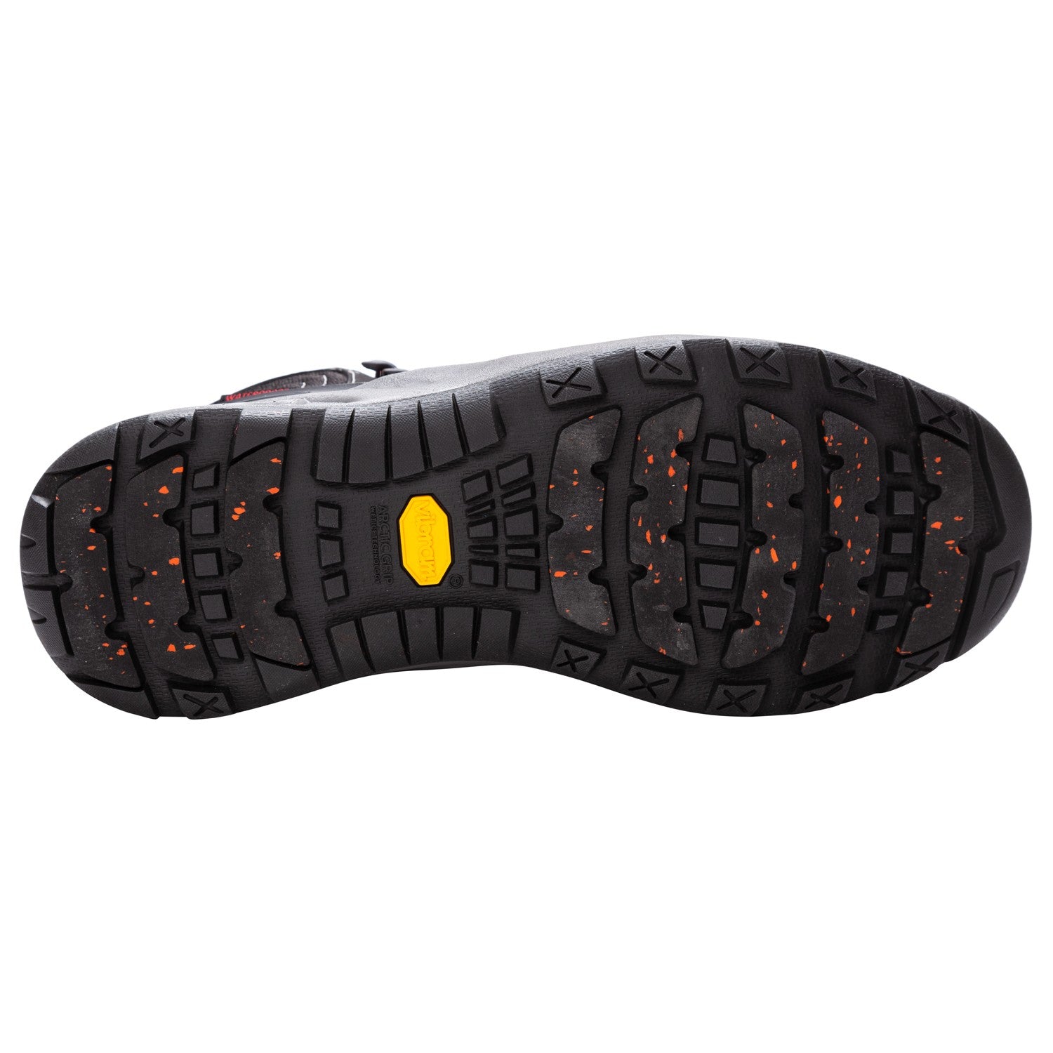 Propet Men's Veymont Waterproof Hikers - Black/Red - Sole