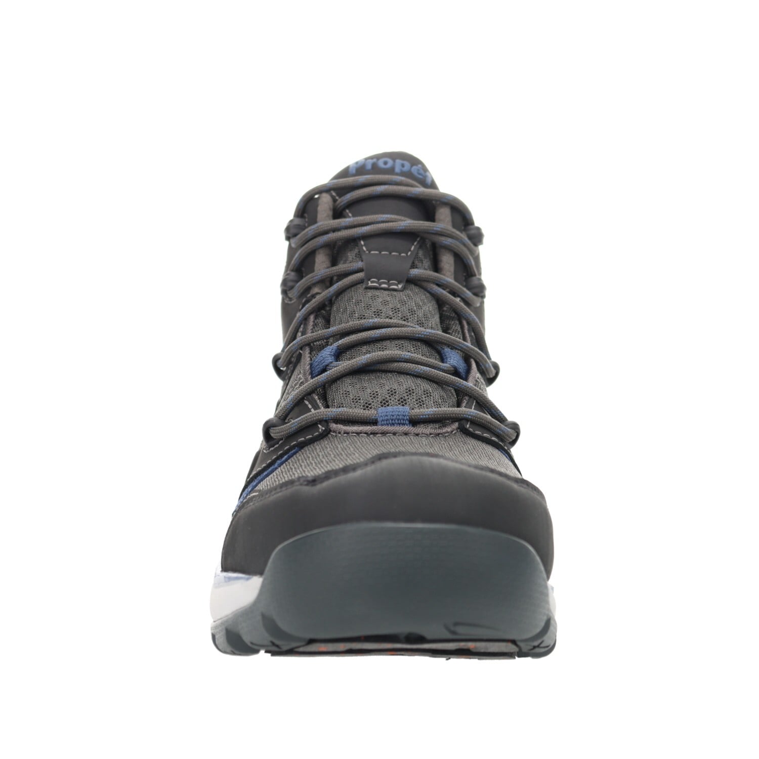 Propet Men's Veymont Waterproof Hikers - Grey/Blue - Front