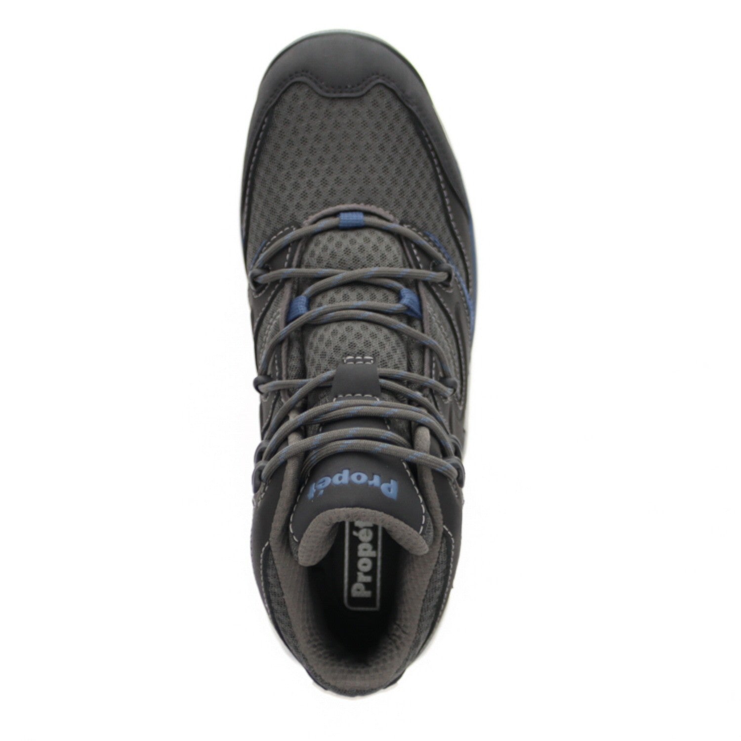 Propet Men's Veymont Waterproof Hikers - Grey/Blue - Top
