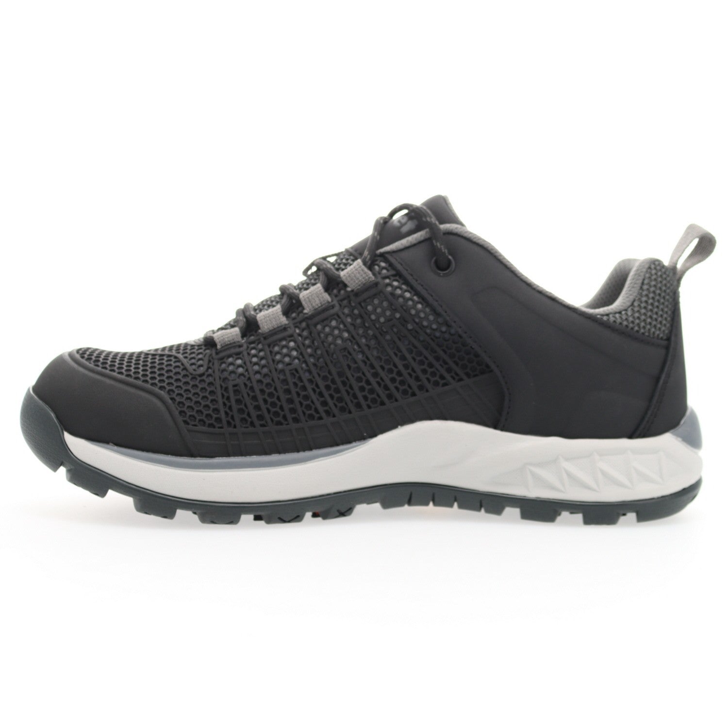 Propet Vestrio Men's Hiking Shoes - Black/Grey - Instep Side