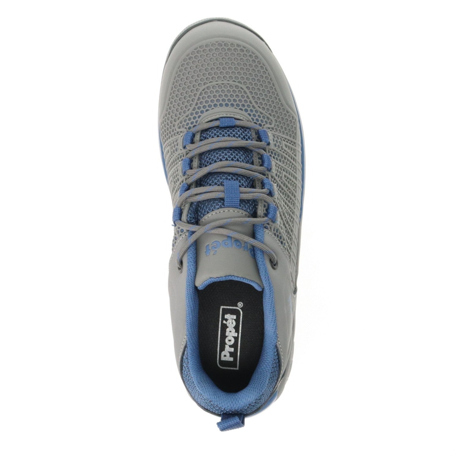 Propet Vestrio Men's Hiking Shoes - Grey/Blue - Top