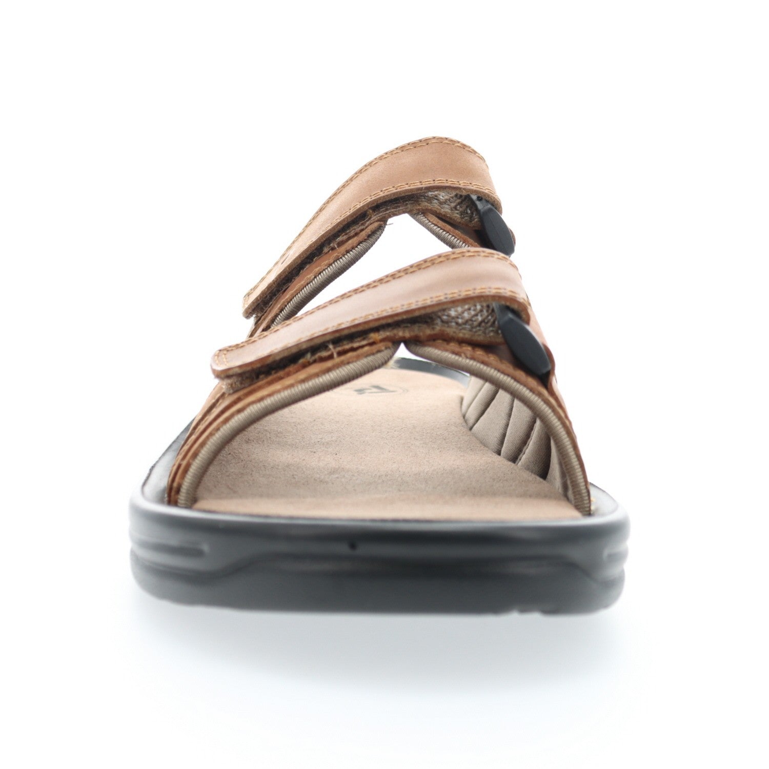 Propet Vero Men's Slide Sandals - Tan - Front