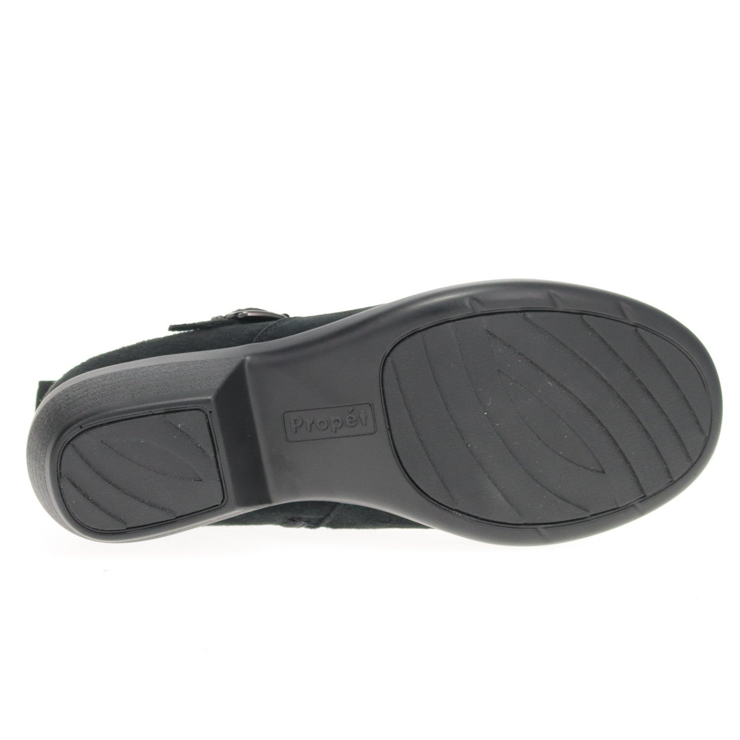 Propet Memphis Women's Boot - Black Suede - bottom view