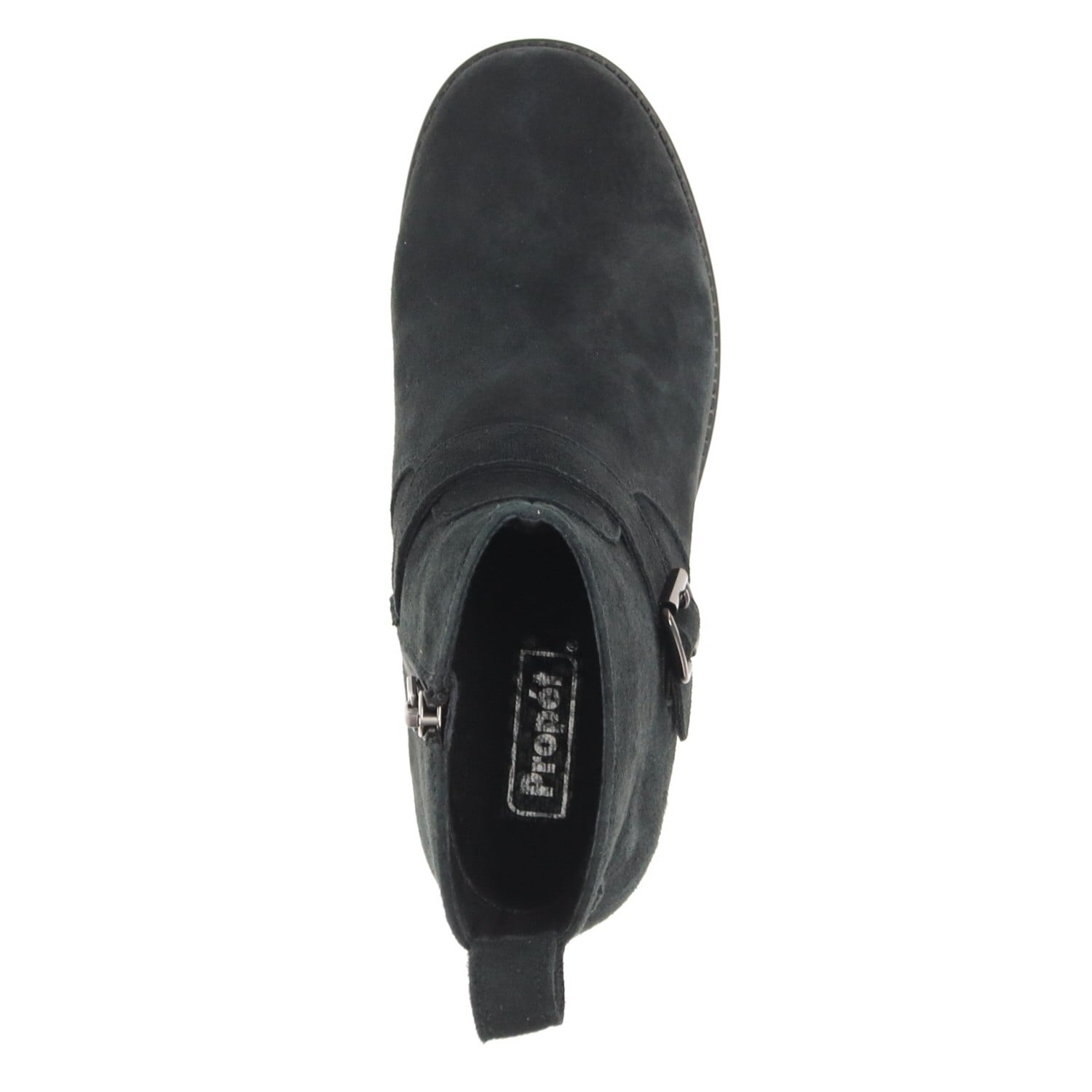 Propet Memphis Women's Boot - Black Suede - top view