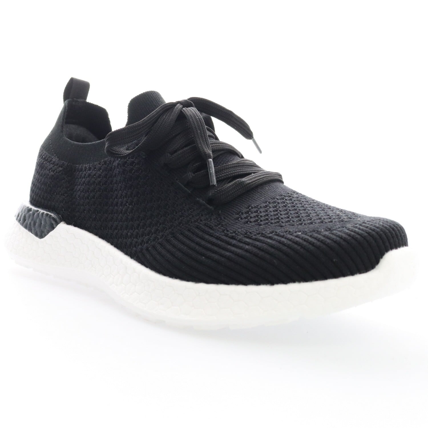 Propet B10 Unite Men's Sustainable Athletic Shoe - Breathable Knit Upper in Black