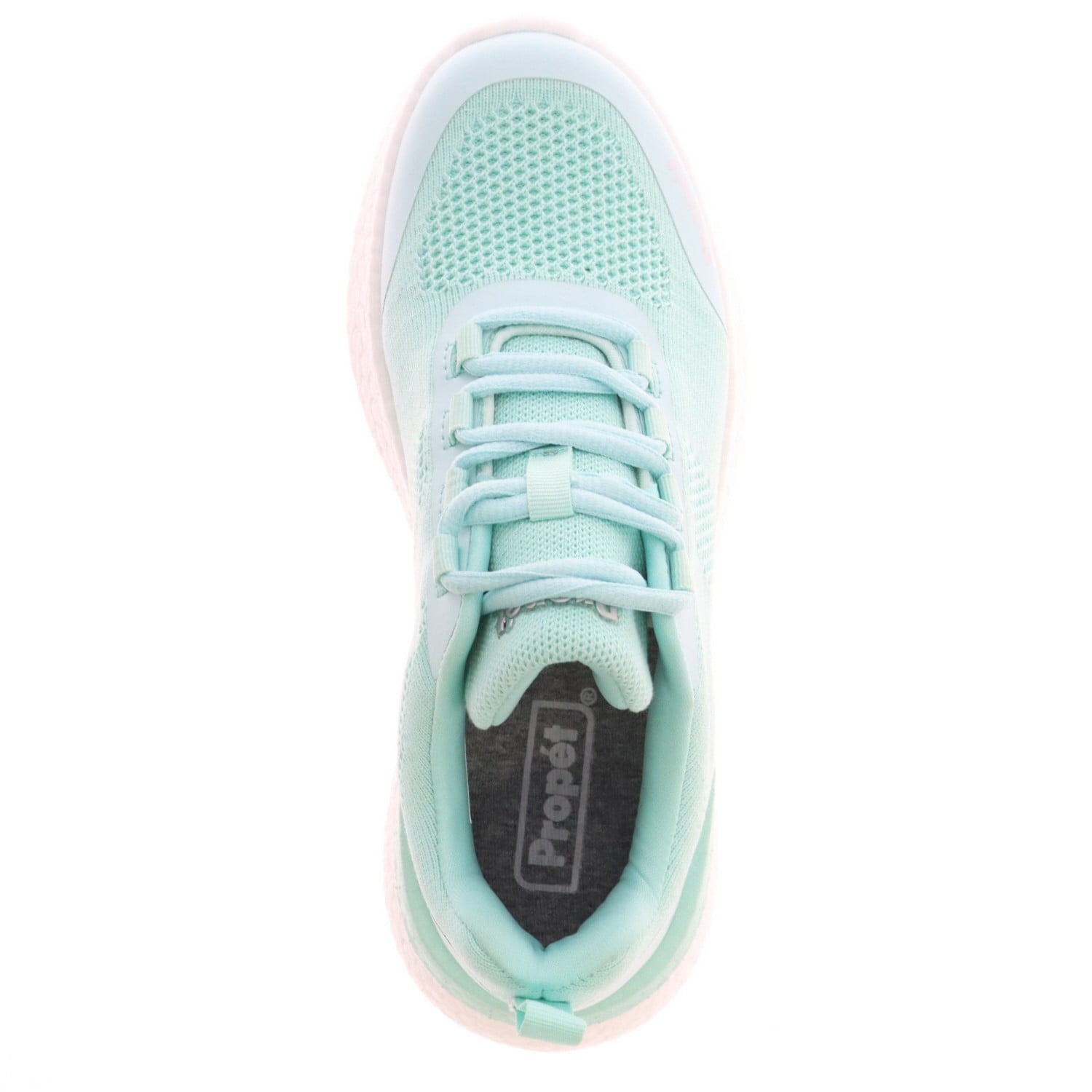 Propet B10 Usher Women's Sneaker - Mint - top view