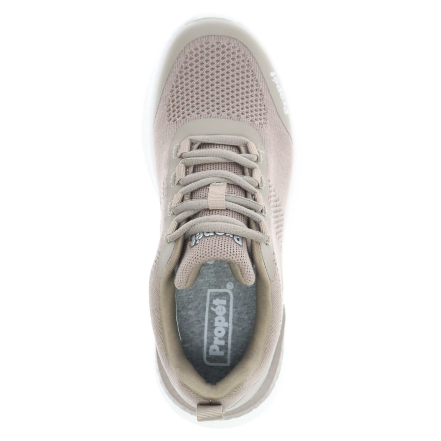 Propet B10 Usher Women's Sneaker - Taupe - top view