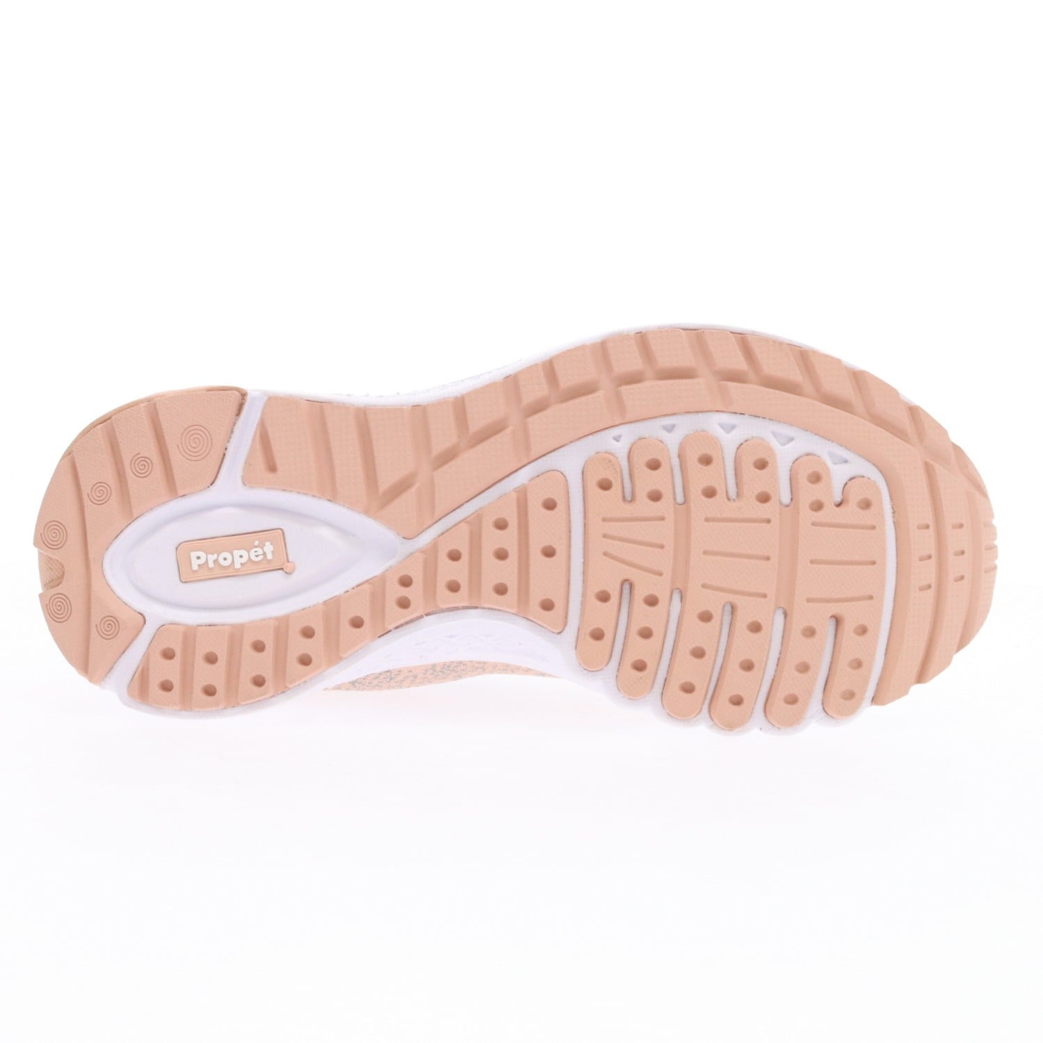 Propet EC-5 Women's Sneaker - Grey/peach - bottom view
